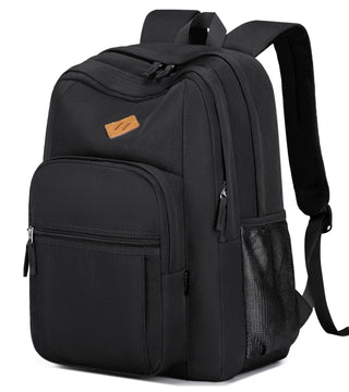 abshoo Classical Basic Womens Travel Backpack For College Men Water Resistant Bookbag (Black)
