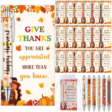 Marspark 30 Set Welcome Back to School Gifts Bulk Ballpoint Pens and Greeting Cards Set with Bags Twist Ties Composition First Day of School Gifts for Teacher Student Classroom Party Favors Supplies