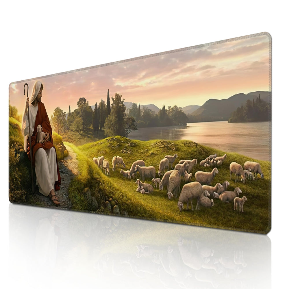 All-in-One Office & Gaming Mouse Pad: Excel/Word/Power Point Mouse pad - XL Waterproof, Non-Slip Desk Mat with Stitched Edges 31.5 x 11.8inches x 3mm