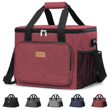 Lifewit Medium Lunch Bag, Insulated Lunch Box, Soft Cooler Cooling Tote for Adult Men Women, Black 12-Can (9L)