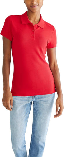 Aeropostale Women's Aero Uniform Polo Short Sleeve