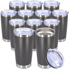 20oz Tumbler Stainless Steel Tumbler Cup with Lid Vacuum Insulated Double Wall Travel Mug, Durable Powder Coated Travel Coffee Tumbler Mug for Hot & Cold Drinks, Purple,1 Pack