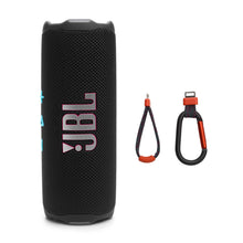JBL Flip 7 - Portable Waterproof and Drop-Proof Speaker, Bold JBL Pro Sound with AI Boost, 16Hrs of Playtime, and PushLock System with Interchangeable Accessories (Blue)