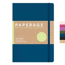 PAPERAGE Recycled Lined Journal Notebook, (Kraft), 160 Pages, Medium 5.6 in x 8 in - 100 GSM Thick Paper – College Ruled, Hardcover Journaling Notebook for Work, School & Note Taking