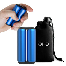ONO Roller - Handheld Fidget Toy for Adults | Help Relieve Stress, Anxiety, Tension | Promotes Focus, Clarity | Compact, Portable Design (Black, Junior Size - ABS Plastic)