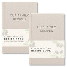 Blank Recipe Book To Write In Your Own Recipes - Family Cook Book Journal Notebook With Recipe Templates To Create A Personalized Cookbook - Table of Contents, Conversions & Thick Empty Pages - Beige