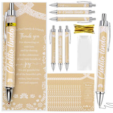Serencatcher 30 Sets Mexican Talavera Terracotta Birthday Party Favor Pens, Guest Gift Ballpoint Pens with Thank You Cards, OPP Bags and Twist Ties, Fiesta Theme Birthday Party Supplies