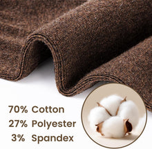 Cotton Women Boot Socks: Aesthetic Soft Crew for Fall Winter Size 6-11 (3/6 Pack)