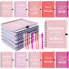 10 Sets/20 Pcs Employee Appreciation Gifts Bulk – Inspirational Notebooks with Motivational Pens, Small Notepads for Coworkers, Office Staff, Team, Volunteer, Nurse, Teachers, Housekeeping (Blue)