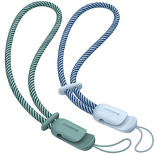 SURPHY 2 Pack Phone Lanyard for Cellphone Case, Phone Wrist Strap for Case, Cellphone Strap with 2-Color Braided, Charm Wrist Lanyard for Women and Men, Pink & Gray