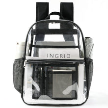 USPECLARE Clear Backpack for Stadium Approved 12×6×12, Water proof Clear Bag for Stadium Events and Concert Work Sport Event