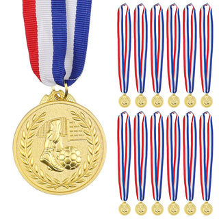 Gold Medals for Awards,1st Winner Medals for Sports, Competitions, Party, Olympic Style, 2 Inches