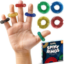BUNMO Magnetic Fidget Rings – Fidget Toys Adults, Cool Fidgets for Teens, Quiet Fidget Toys, Maximum Strength 8 N50 Magnets, Endless Tricks, Teen Gifts, Fidgets for Kids 8-12, Adult Fidget Toys, Black