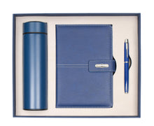 Shadow Breeze A5 Leather Notebook, Insulated Thermos and Executive Pen Gift Set in Premium Gift Box, 172 Pages 100GSM Ruled Pages, 12 oz, Great Gift for Business, School, Home (Black)