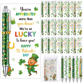 Marspark 30 Set Welcome Back to School Gifts Bulk Ballpoint Pens and Greeting Cards Set with Bags Twist Ties Composition First Day of School Gifts for Teacher Student Classroom Party Favors Supplies