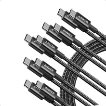 Anker USB C to USB C Cable, Type-C 60W Fast Charging Cable (6 FT, 2Pack) for iPhone 17 Series, iPad mini 6 and More (Black)
