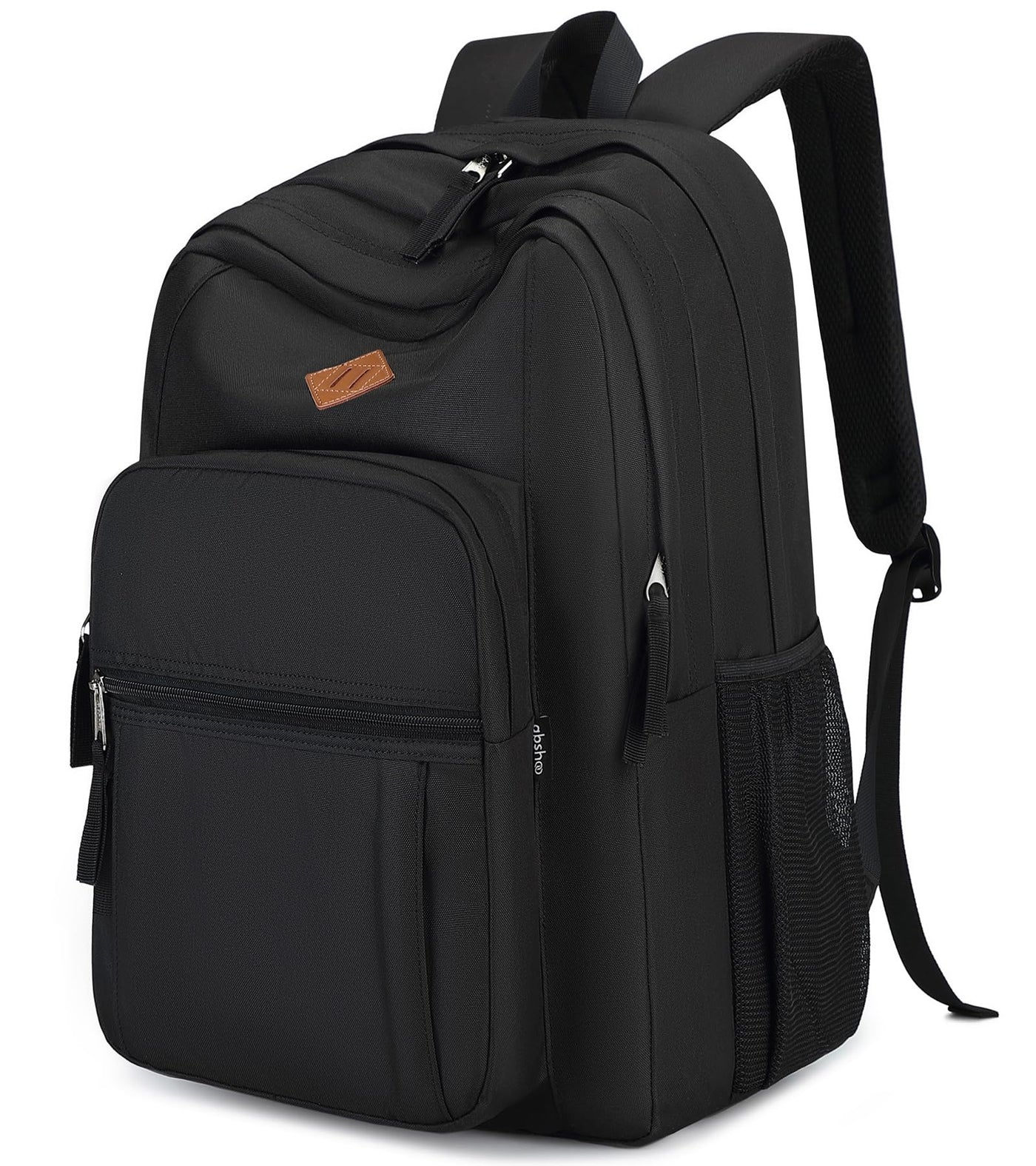 abshoo Classical Basic Womens Travel Backpack For College Men Water Resistant Bookbag (Black)