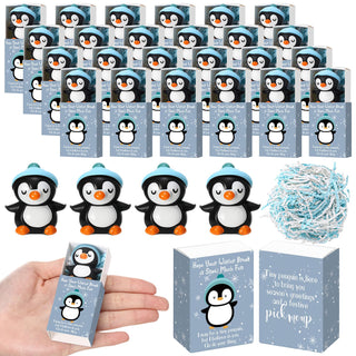 Wettarn 75 Sets Appreciation Gifts Cute Stress Balls with Support Boxes Bulk Party Favors for Employee Coworker Team Group Stuffers Office Prizes Positive Desk Decor