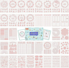 Bullet Journal Stencils (36PCS), Journal Supplies Accessories Kit for Bullet Journaling & Planner