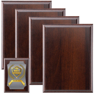 DIY Blank Award Plaques Personalized Engraved Plaques Wooden Trophy Gift for Thank You, Photo, School, Sports, Special Achievements, Retirement