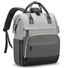 LOVEVOOK Laptop Backpack for Women, 15.6 Inch Work Business Backpacks Purse With Large Capacity, Waterproof Nurse Bag College Bookbag for School, Waterproof Casual Daypack for Travel