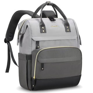 LOVEVOOK Laptop Backpack for Women, 15.6 Inch Work Business Backpacks Purse With Large Capacity, Waterproof Nurse Bag College Bookbag for School, Waterproof Casual Daypack for Travel
