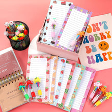 QOUBAI 30 Sets Back to School Gifts for Students Bulk Summer 4 in 1 Multicolor Ballpoint Pens and Notepads Kits First Day of School Student Gifts Bulk for Kids Preschool Welcome to School Supplies