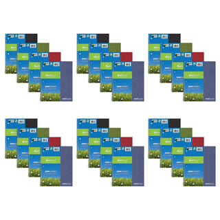 ROARING SPRING Environotes College Ruled Spiral Notebook, 1 Subject Recycled School Notebook with Storage Pocket, 11" x 9", 80 Perforated Sheets 20 lb Paper, 3 Hole Punched, Made in USA