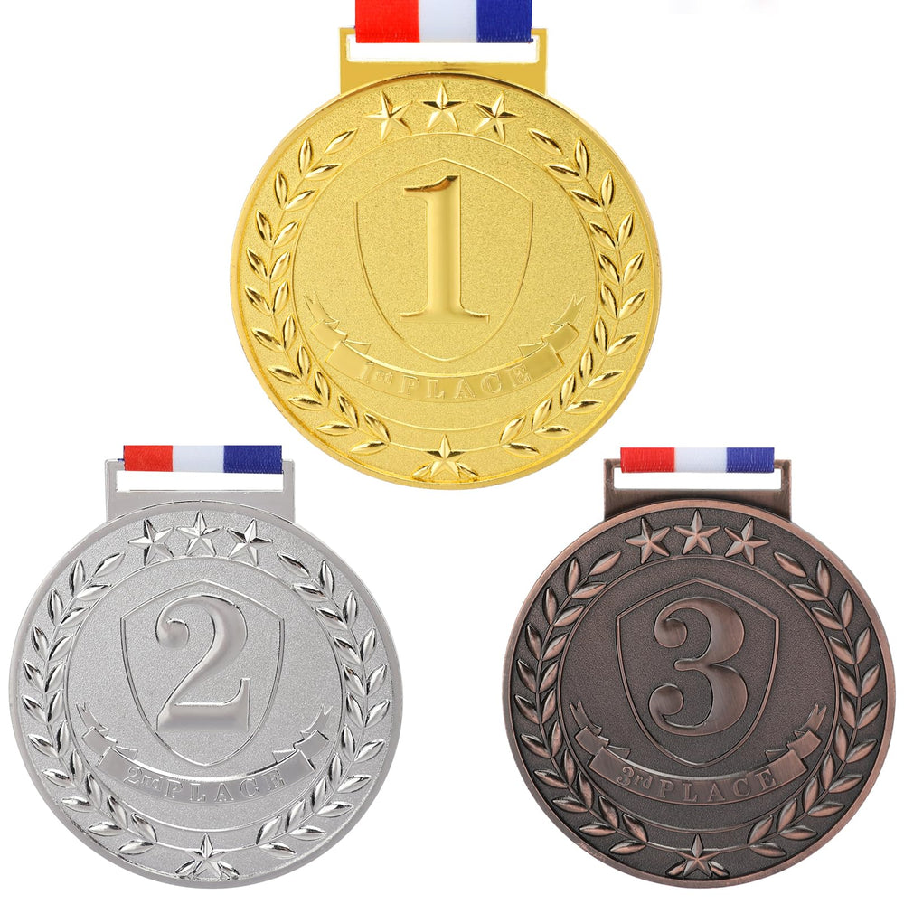 Gold Medals for Awards,1st Winner Medals for Sports, Competitions, Party, Olympic Style, 2 Inches