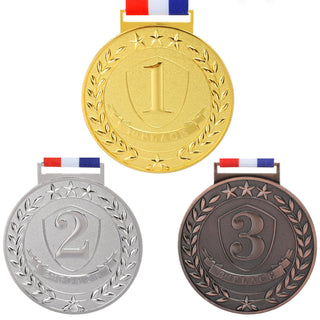 Gold Medals for Awards,1st Winner Medals for Sports, Competitions, Party, Olympic Style, 2 Inches