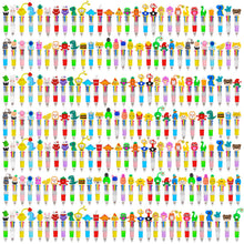 CZWZ 20Pcs Mini Multicolor Pens in One 4-in-1 Cute Pens Bulk for Kids, Fun Kawaii Ballpoint Pens for Birthdays and Children's Party Favors Gifts Teacher School Supplies