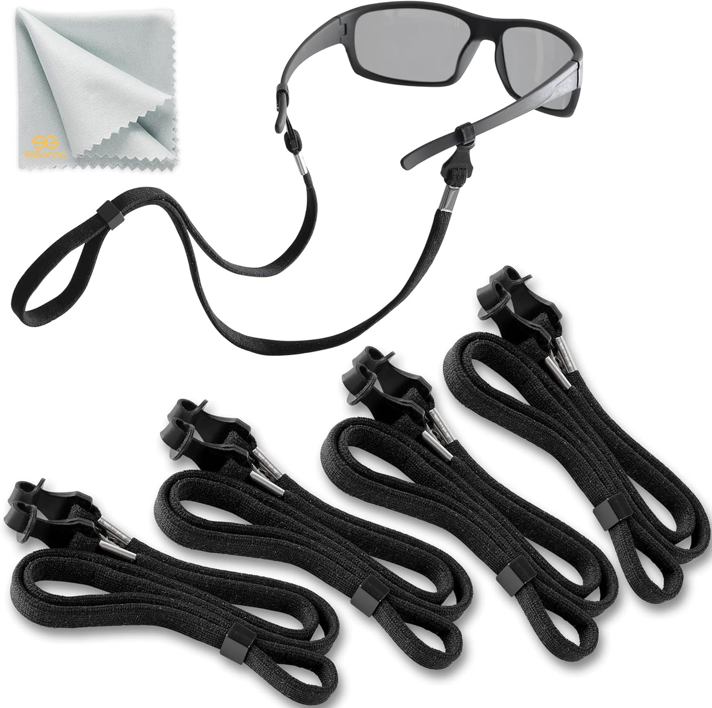 SIGONNA Eye Glasses String Holder Strap - Eyeglass Straps Cords for Men Women - Eyeglass Holders Around Neck - Sunglasses String Chain Lanyard Retainer