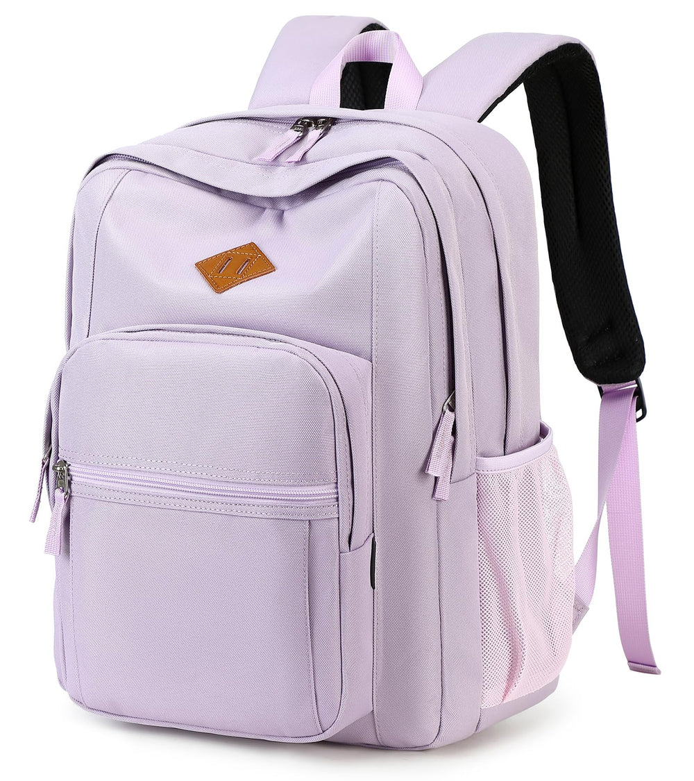 abshoo Classical Basic Womens Travel Backpack For College Men Water Resistant Bookbag (Black)