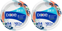 Dixie Medium Paper Plates, 8.5 Inch, 90 Count, 2X Stronger*, Microwave-Safe, Soak-Proof, Cut Resistant, Disposable Plates For Everyday Breakfast, Lunch, & Dinner Meals