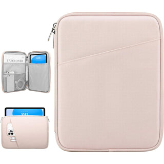 Dadanism 9-11" Tablet Sleeve Bag Carrying Case for iPad (A16) 11th Gen 11", iPad 10th Gen 10.9" Air 5/4, iPad Air M4/Pro 11", iPad 9/8/7th, Galaxy Tab A11+ Plus 11", Remarkable 2 10.3", Black