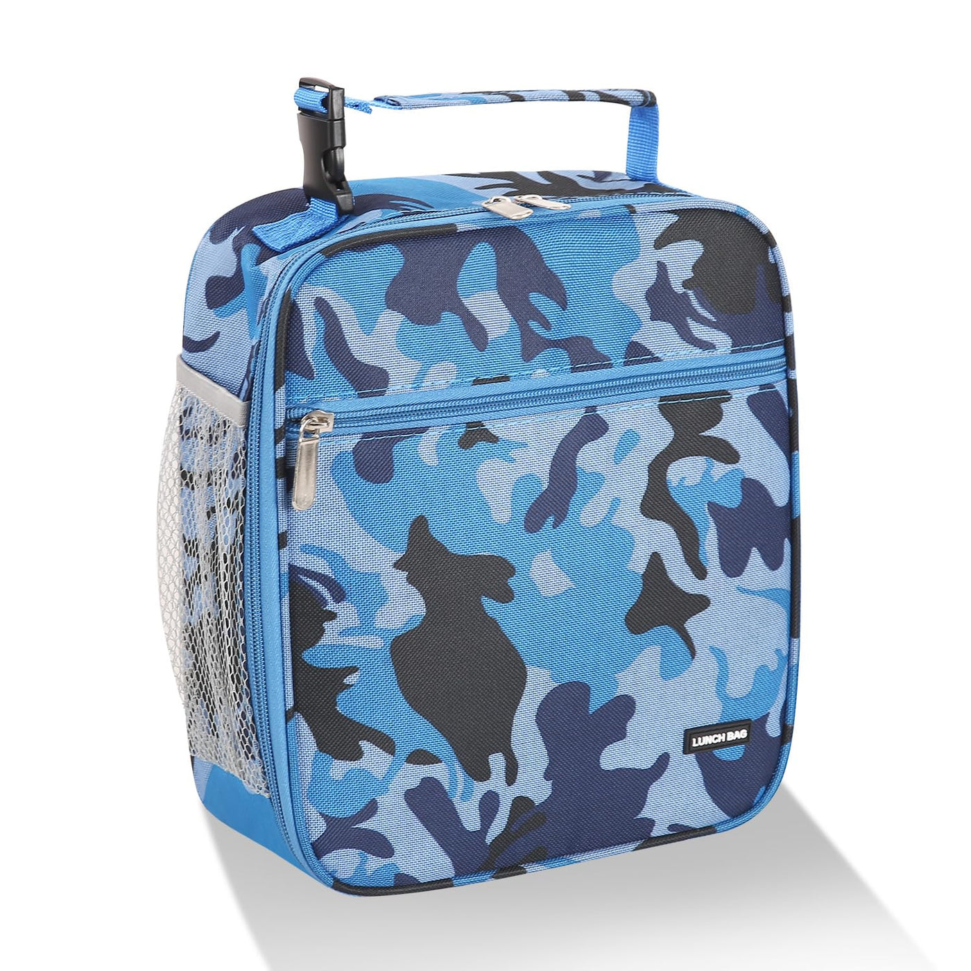 Lovoeo Lunch box Lunch bag for men women Insulated Lunchbox Lunch bags for Work Picnic Travel (Black)