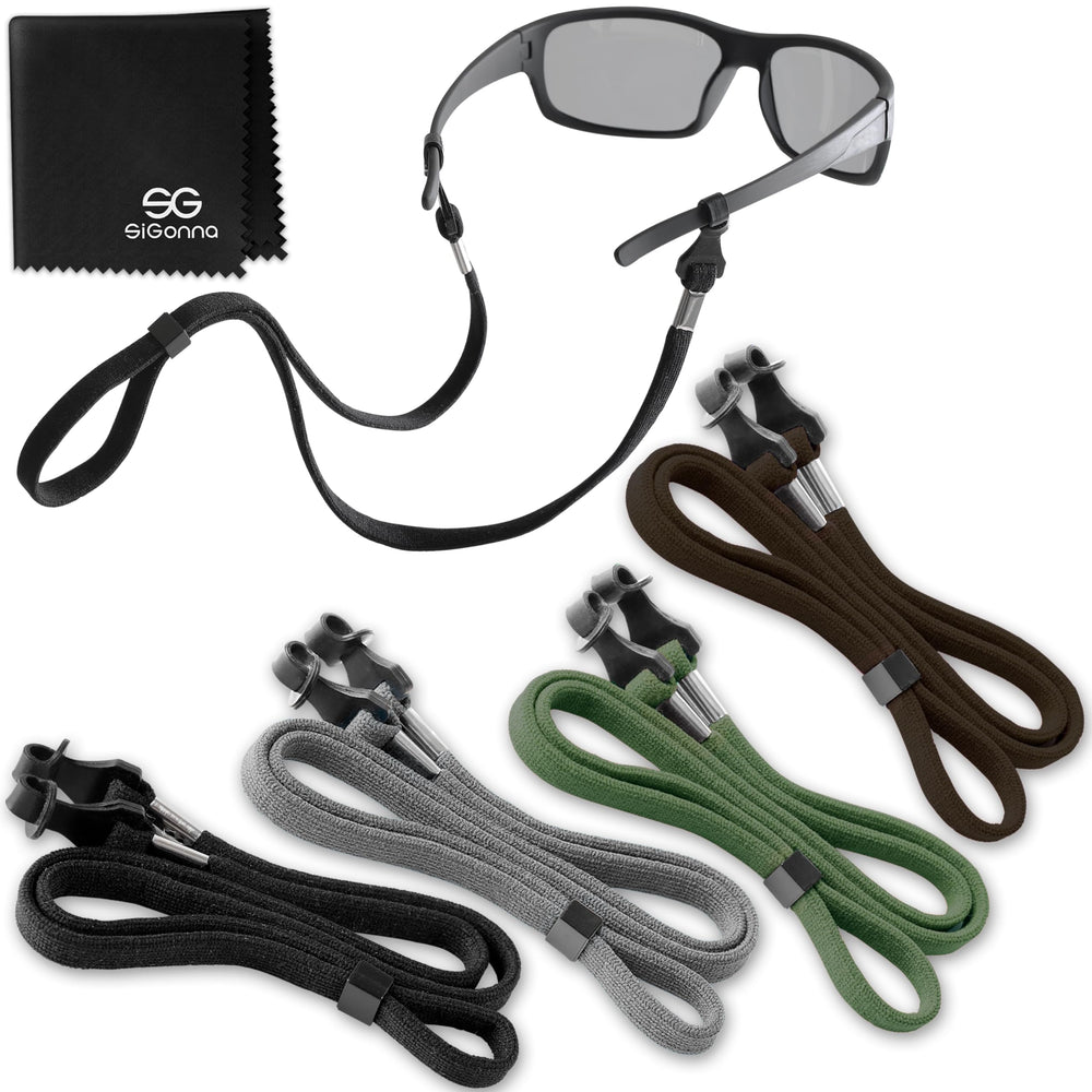 SIGONNA Eye Glasses String Holder Strap - Eyeglass Straps Cords for Men Women - Eyeglass Holders Around Neck - Sunglasses String Chain Lanyard Retainer
