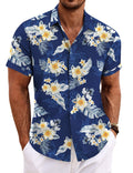 Summer Floral-navy Blue