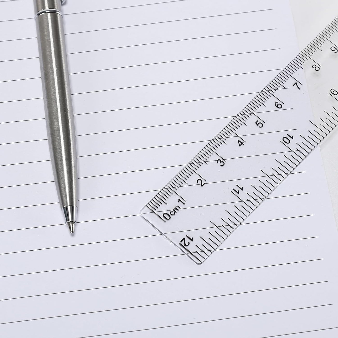 Ruler 12 Inch,Kid Rulers for School,Rulers Bulk for Classroom 8 Pack