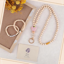 BESARME Teacher Appreciation Gifts, Teacher Gifts Teachers Bracelet with Wooden Beaded Teacher Lanyard Thank You Cards for Women