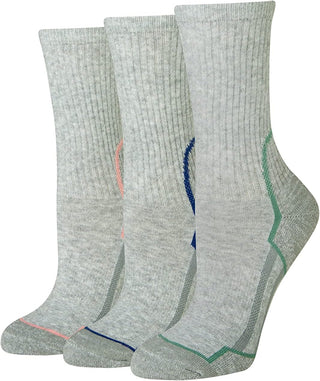 Amazon Essentials womens Comfortable Cushioned Hiking Crew Socks