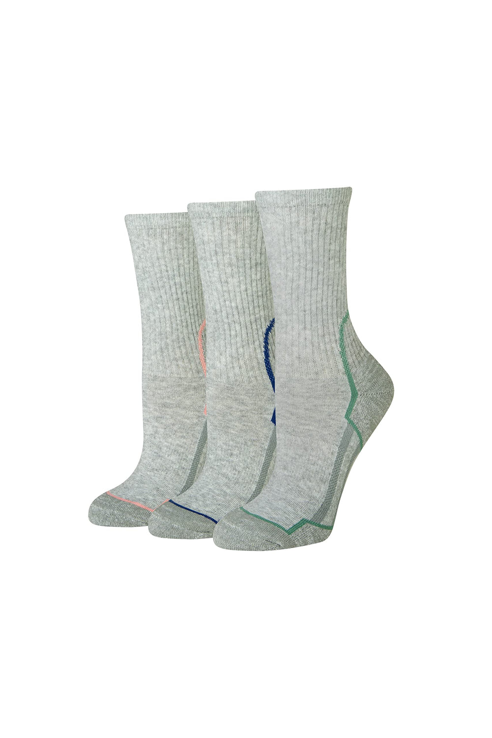 Amazon Essentials womens Comfortable Cushioned Hiking Crew Socks