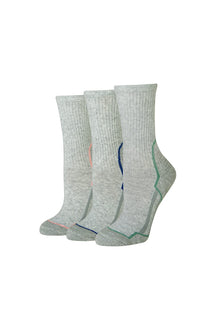 Amazon Essentials womens Comfortable Cushioned Hiking Crew Socks