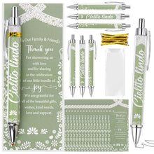 Serencatcher 30 Sets Mexican Talavera Terracotta Birthday Party Favor Pens, Guest Gift Ballpoint Pens with Thank You Cards, OPP Bags and Twist Ties, Fiesta Theme Birthday Party Supplies