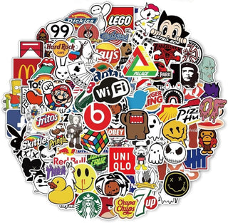 100PCS Random Vinyl Stickers Bulk Pack – Waterproof Stickers for Kids, Teens & Adults – Cute Funny Stickers for Water Bottles, Laptops, Helmets, Phone Cases, Scrapbooking, Art & More