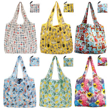 Reusable Grocery Bags, 6 Pack 50Lbs Foldable Fashion Washable Shopping Bags, Large Boho Tote Bags For Groceries, Bulk Market Cloth Storage Bags, Utility Aesthetic Personalized Gifts For Women