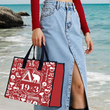 TSOTMO Sisterhood Inspired Tote Bag Sorority Sister Black Greek Paraphernalia Shoulder Bag Gift for Women