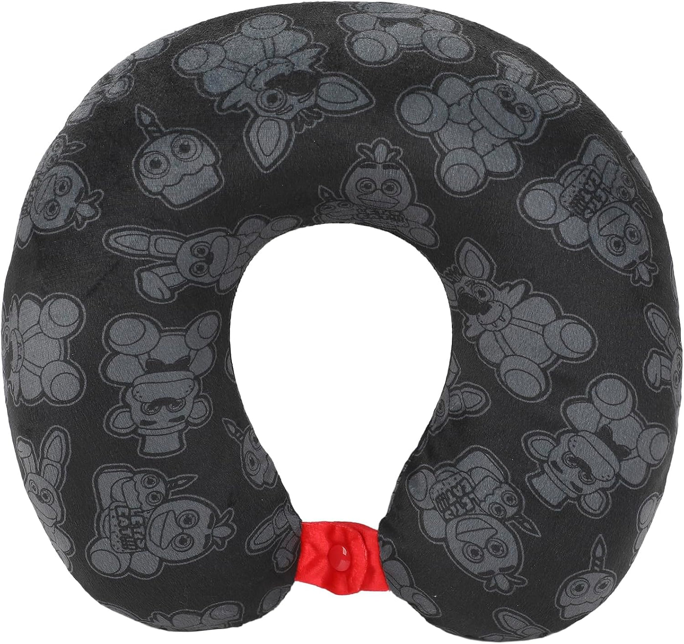 Bioworld Five Nights At Freddy's 3-Piece Neck Pillow Packing Cube & Luggage Tag Travel Set