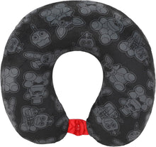 Bioworld Five Nights At Freddy's 3-Piece Neck Pillow Packing Cube & Luggage Tag Travel Set