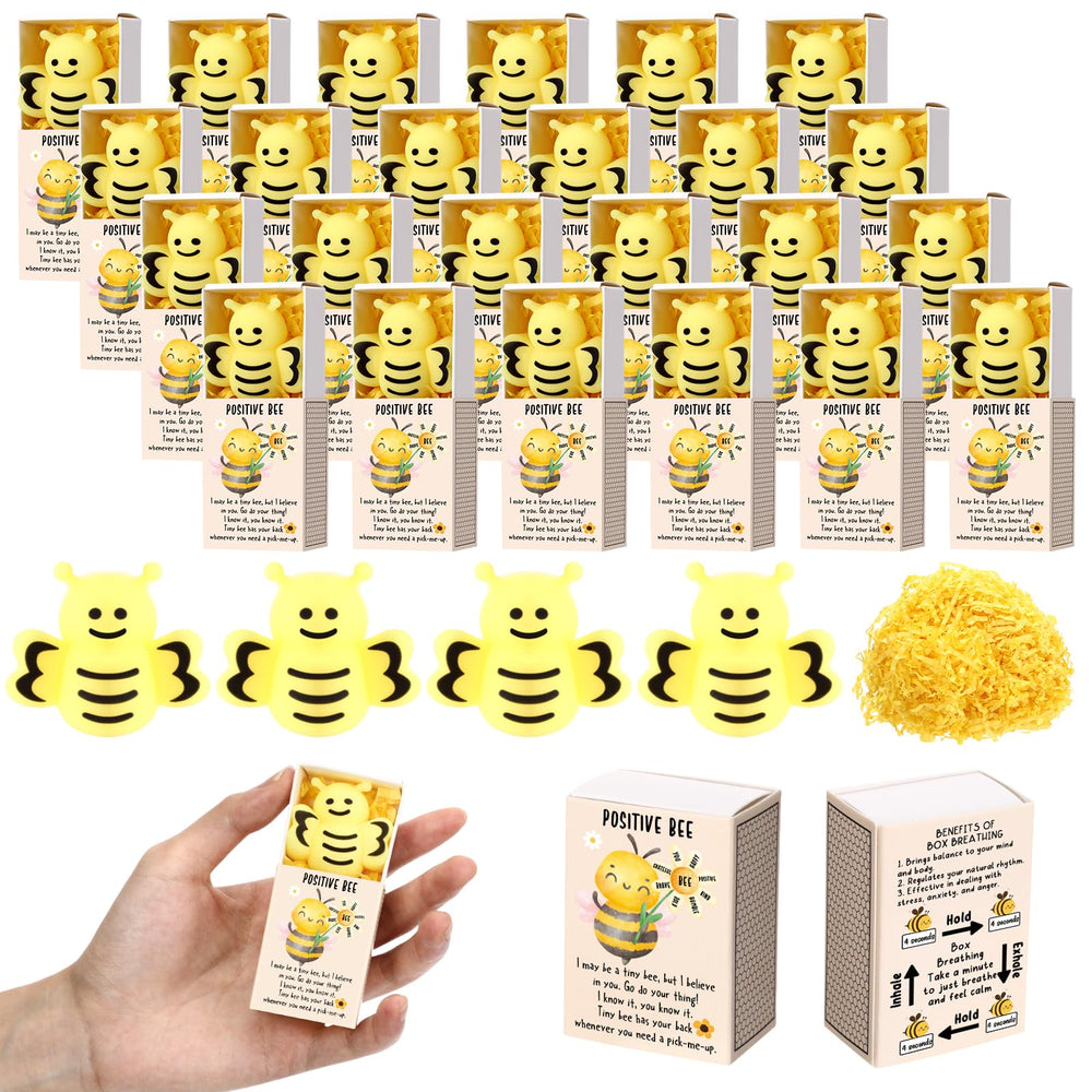 Wettarn 75 Sets Appreciation Gifts Cute Stress Balls with Support Boxes Bulk Party Favors for Employee Coworker Team Group Stuffers Office Prizes Positive Desk Decor